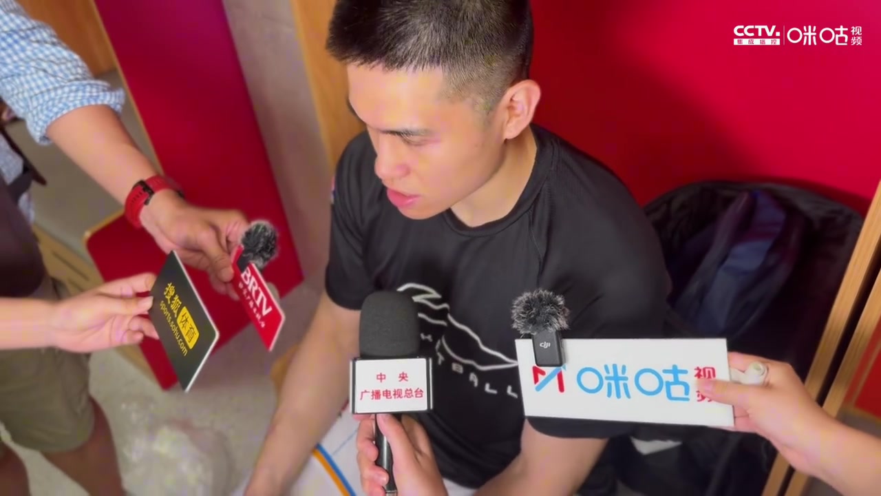 陳盈駿：總決賽拼的是誰更團結 誰心態更好 后面還要做到今天這樣